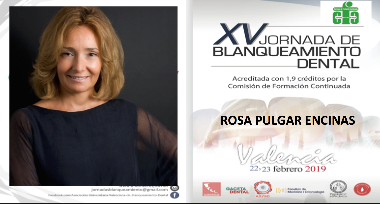 Conferencia en las XV Jornadas de la AUVBD